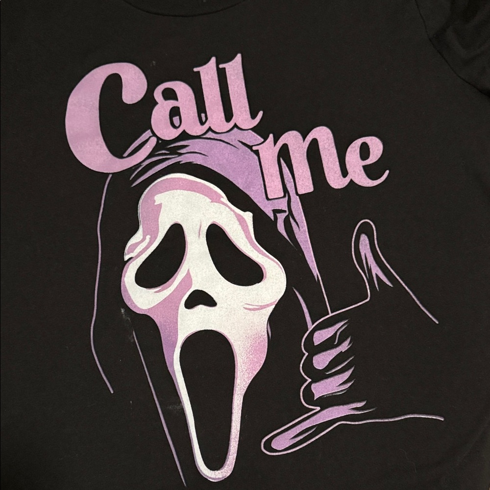 Black and Pink Graphic Tee